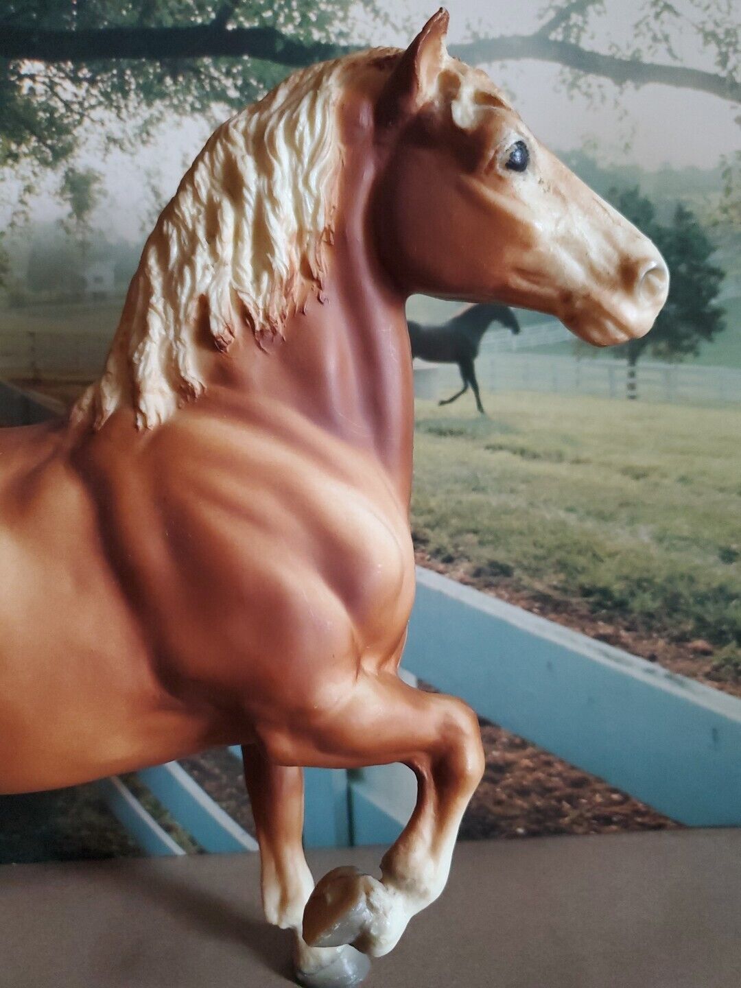 GORGEOUS Vintage Breyer Belgium Horse #94, Redish Tones.
