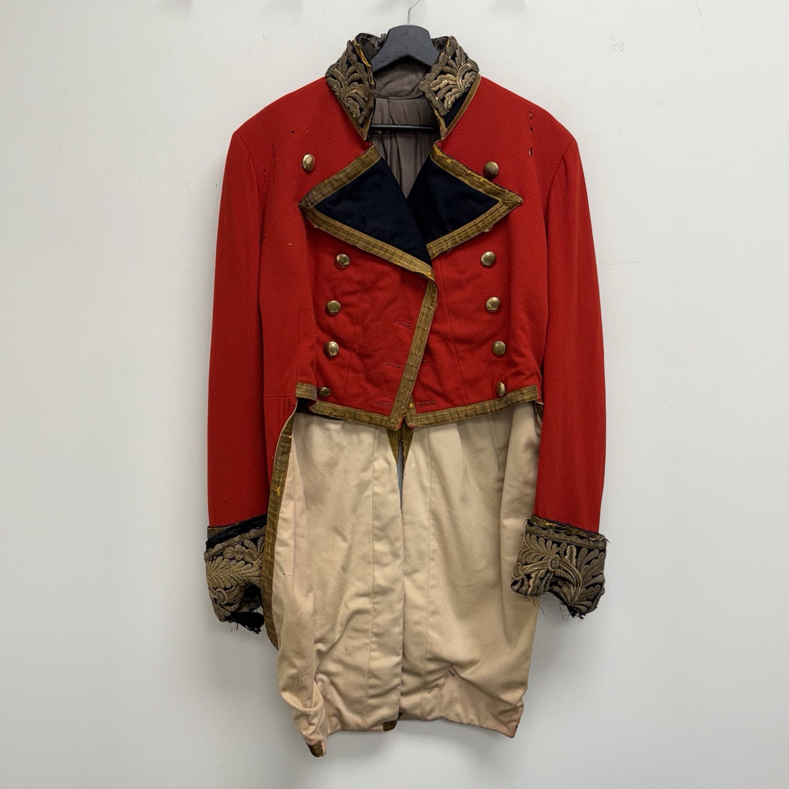 1850s Victorian British Major General Officer Uniform Coatee Bullion