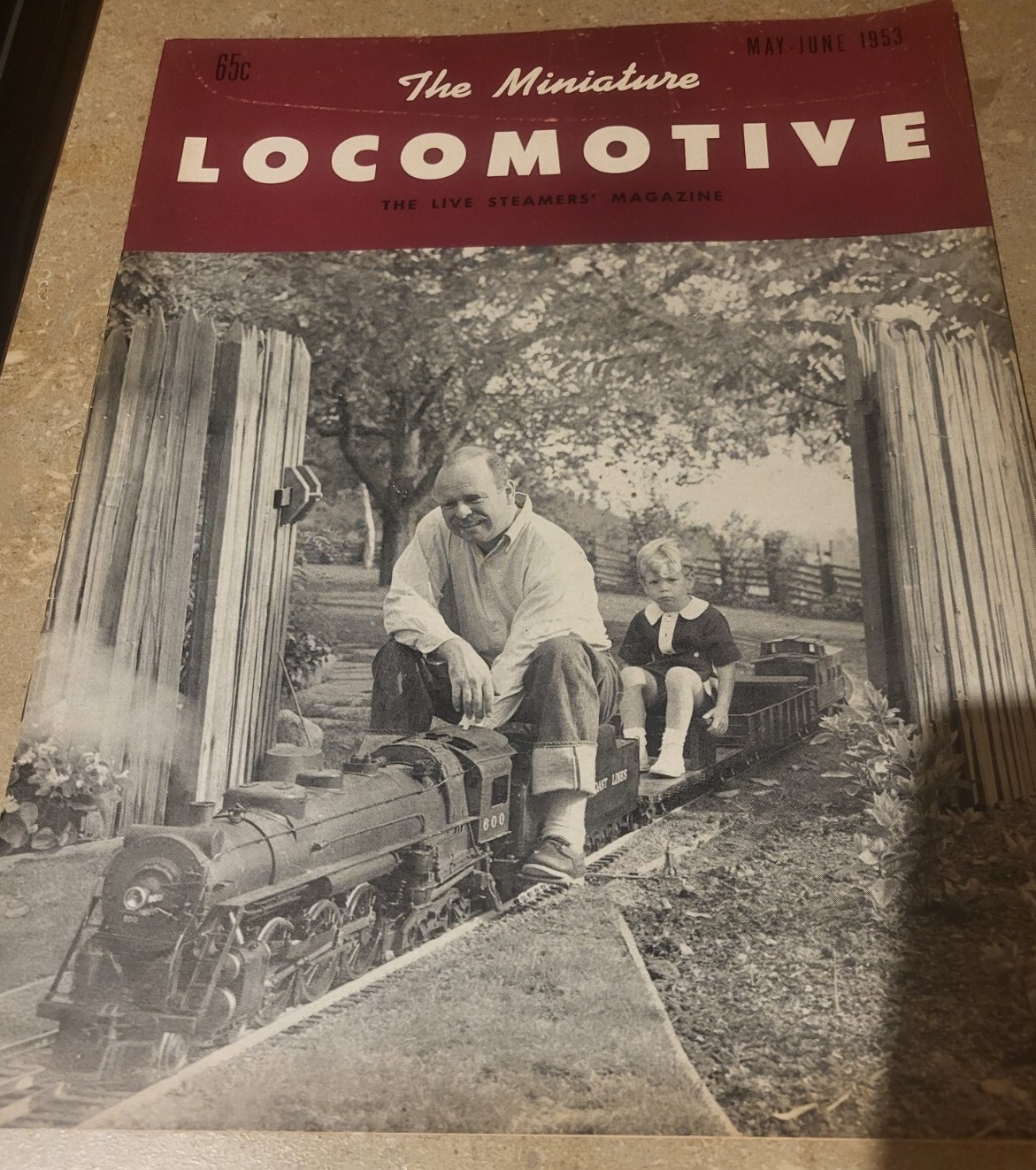 The Miniature Locomotive Magazine MAY-JUNE 1953 The Live Steamers Magazine RARE