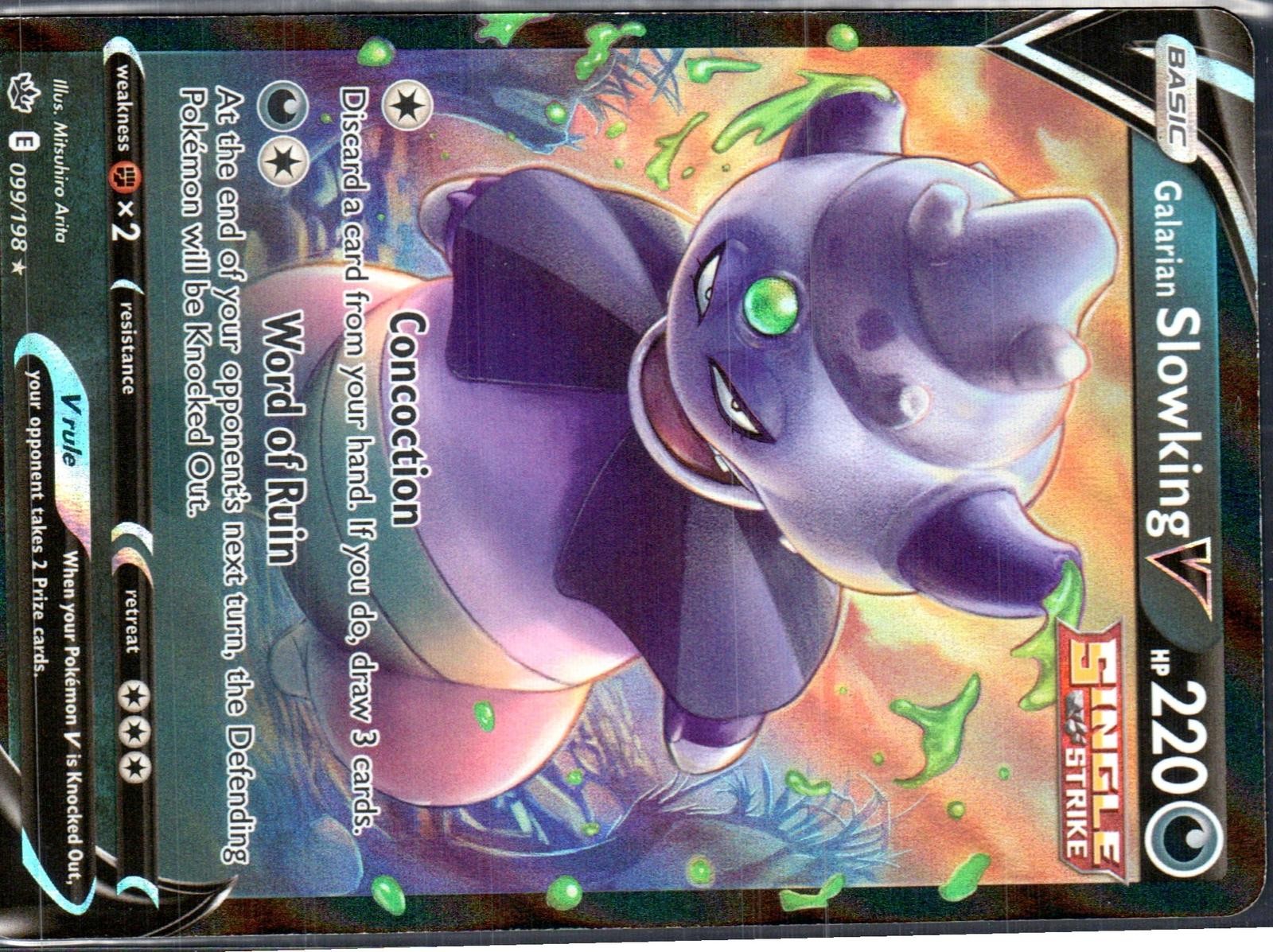 SWSH06: Chilling Reign #099/198 Galarian Slowking V SWSH06: Chilling Reign #099/198 Galarian Slowking V