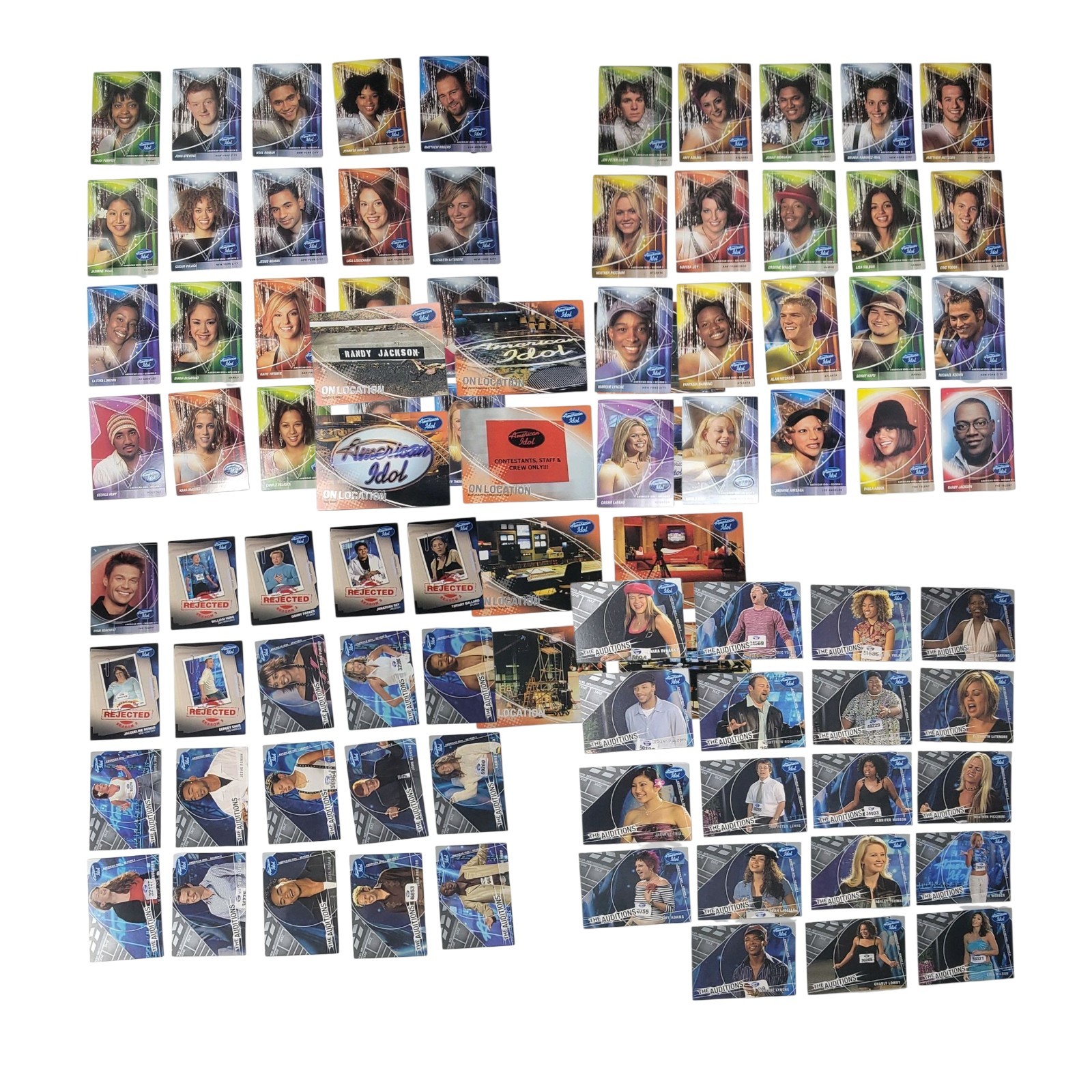 2004 Fleer American Idol Season 3 Complete 89 Card Set (Include Jennifer Hudson)