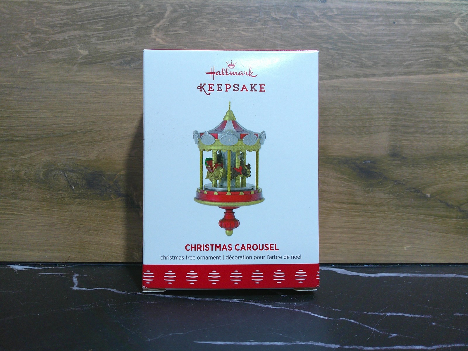 CHRISTMAS CAROUSEL 1ST IN SERIES MINI HALLMARK KEEPSAKE ORNAMENT 2017 MINIATURE