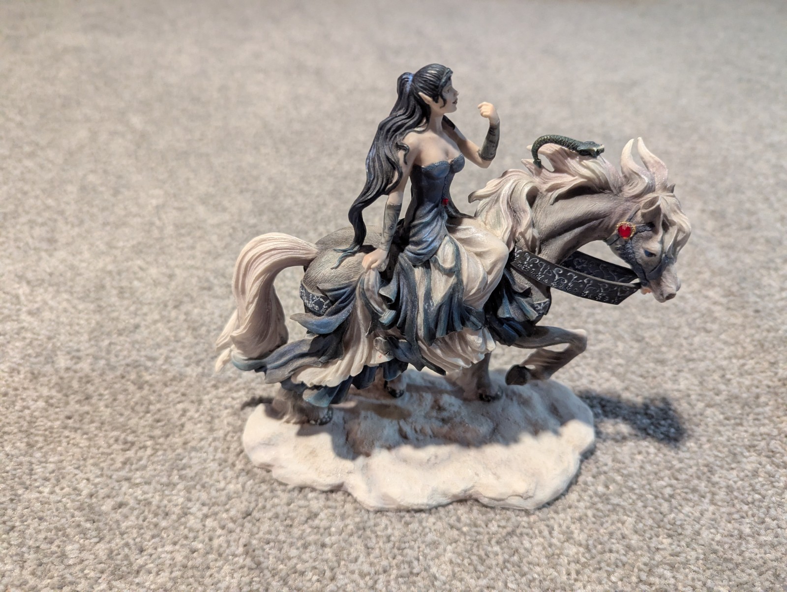 Dragonsite Figure A Chance Encounter Dragon Horse Fairy Tina Thomas 