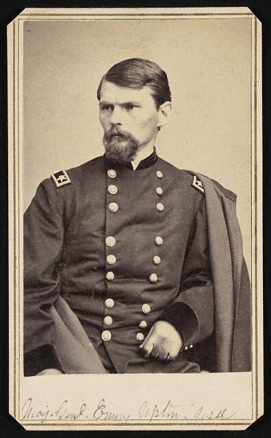 Photo:Emory Upton 1860s Major General Union Army Portrait CDV