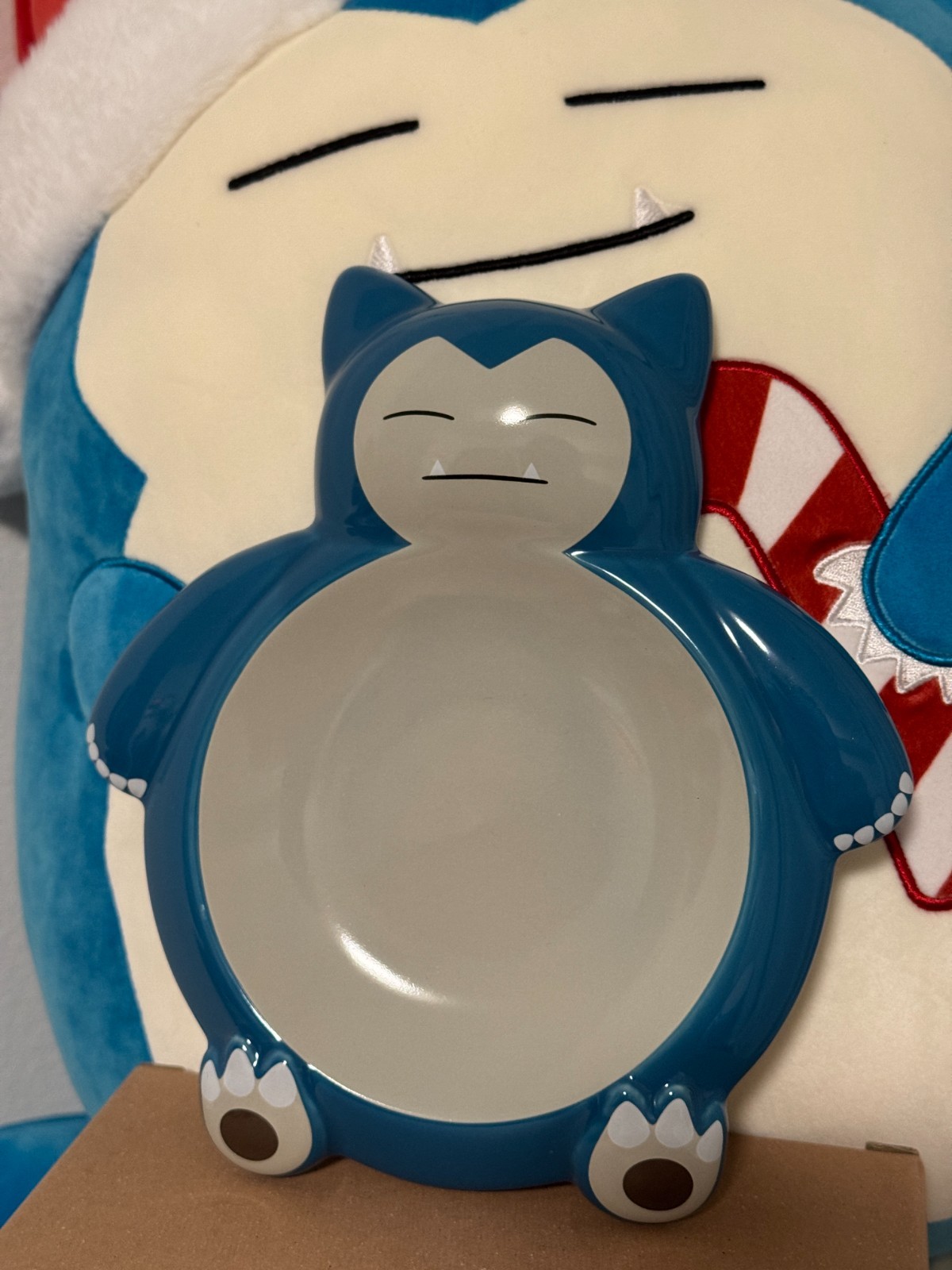 Pokemon Cafe Exclusive Snorlax Plate Bowl / Plate Ceramic Japan Limited