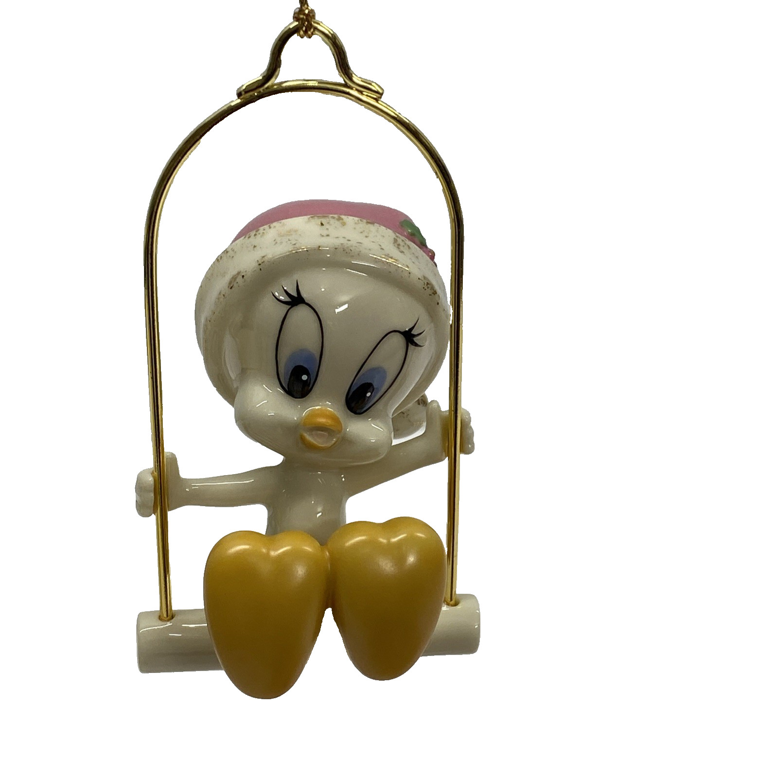 Lenox China Tweety Swings Into Christmas Looney Tunes Tweety Bird