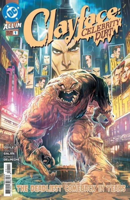 Clayface: Celebrity Dirt #1 Fran Galan Regular DC Comics 2026