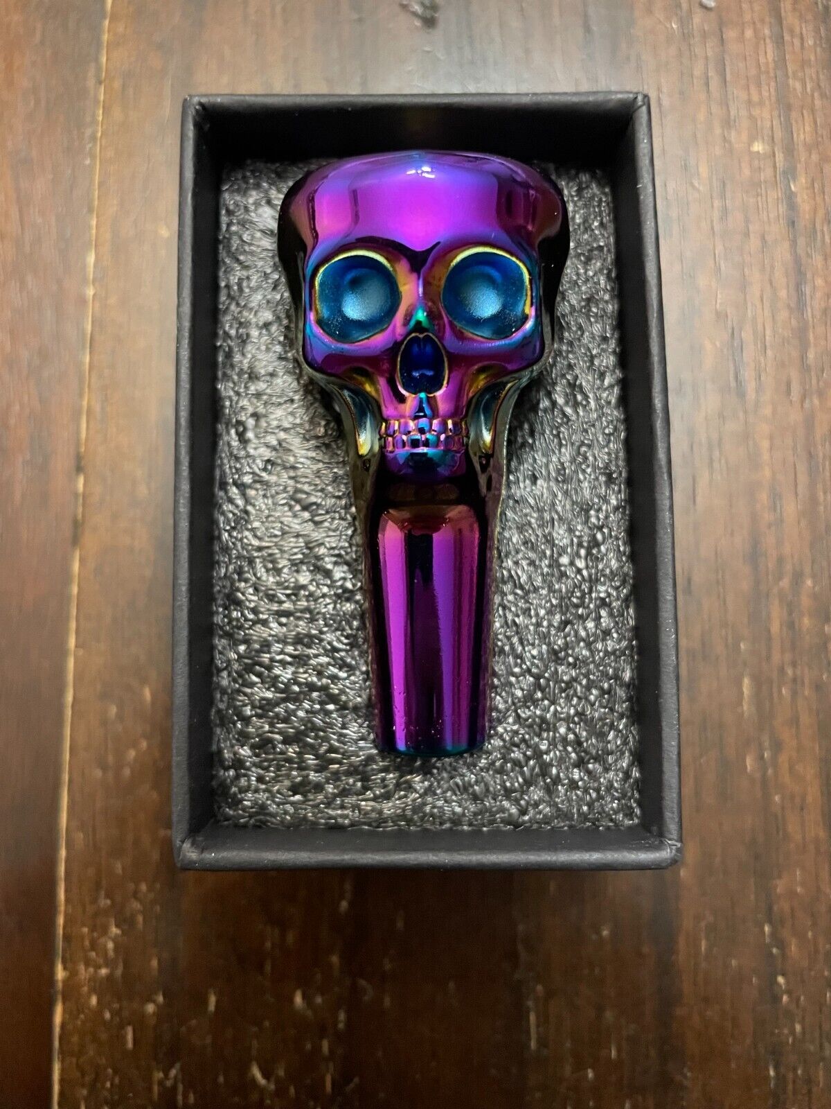 14MM Premium Metal Bowl Magnetic 2 Pieces Rainbow Skull