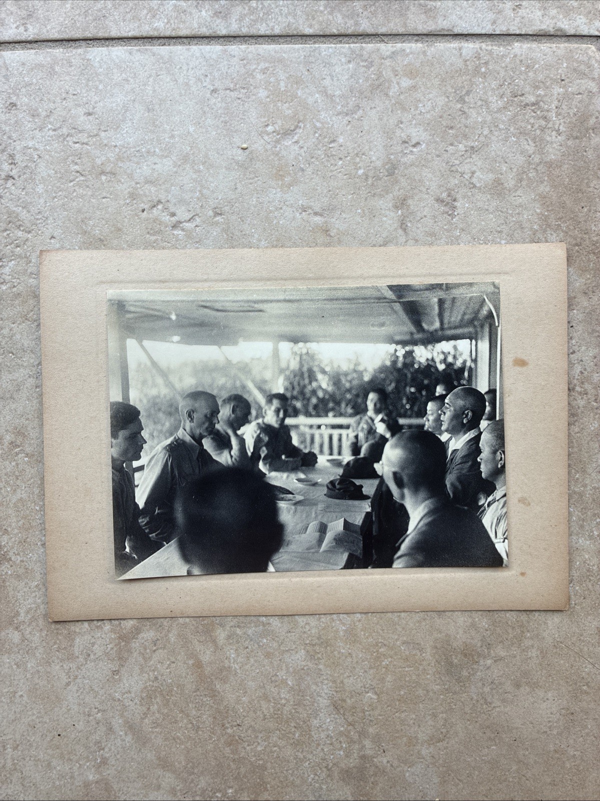 WW2 Surrender Of General Wainwright  Propaganda Pic For Japanese Home Land