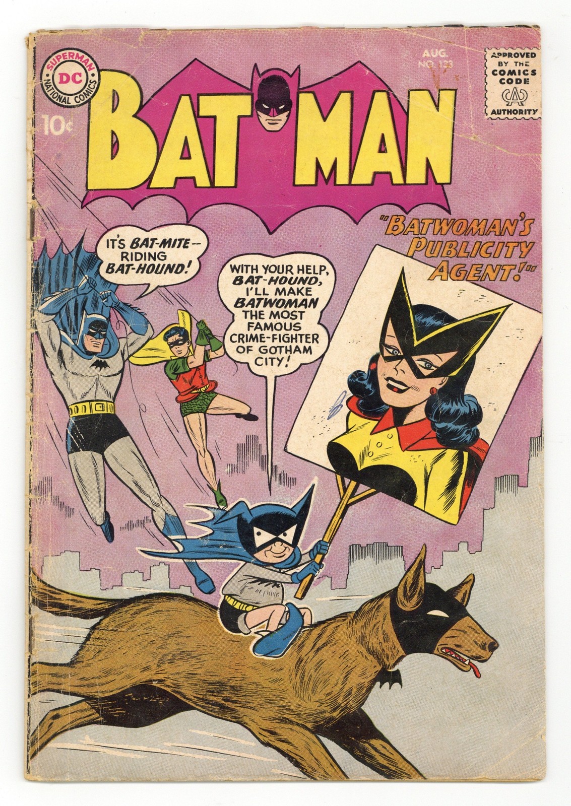 Batman #133 GD 2.0 1960 1st app Bat-Mite in Batman