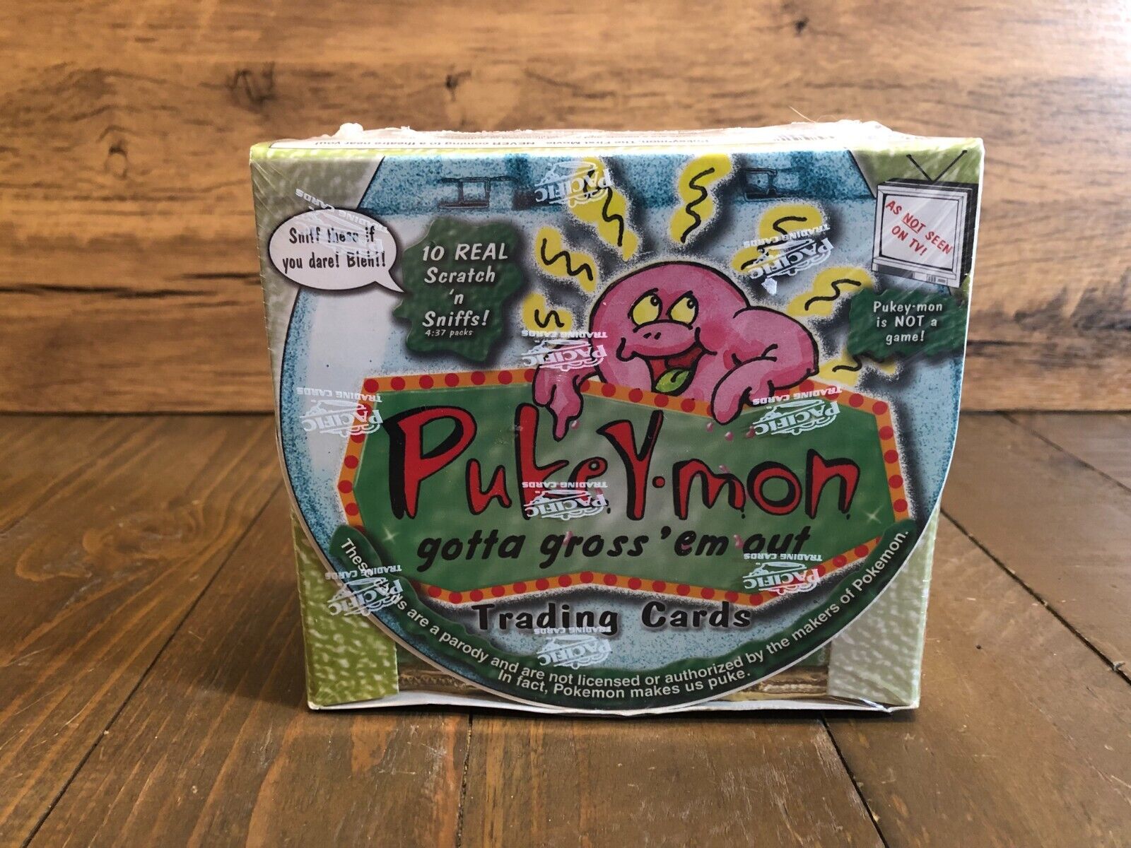 PUKEY-MON Trading Cards 36 Packs to Box BRAND NEW/SEALED