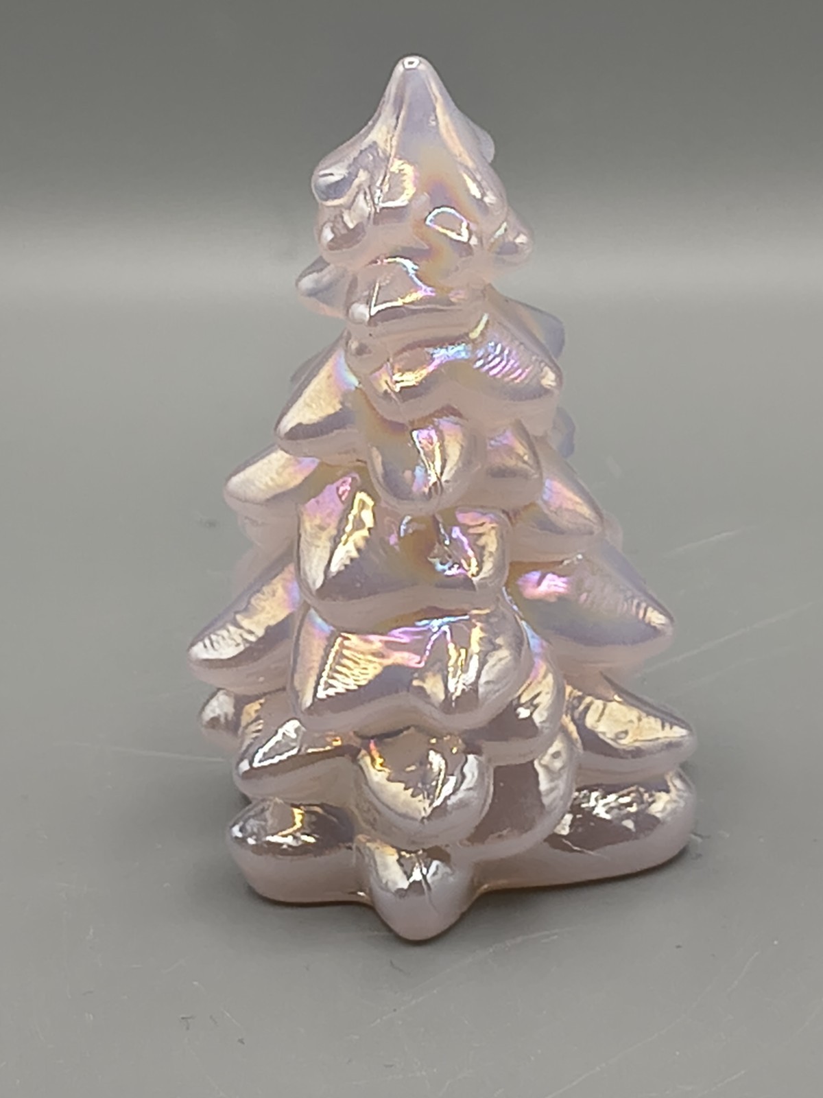 Mosser Glass Rose Carnival Mini Tree - 2.75 inch