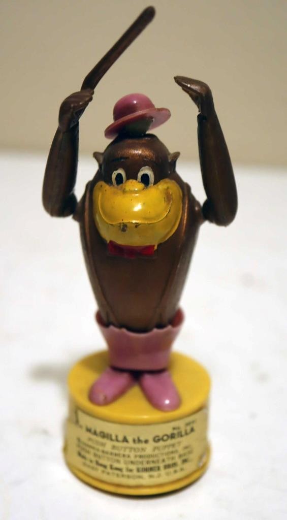 Magilla Gorilla Push Button Puppet — 1964 Kohner Bros. / Hanna-Barbera, No. 3991