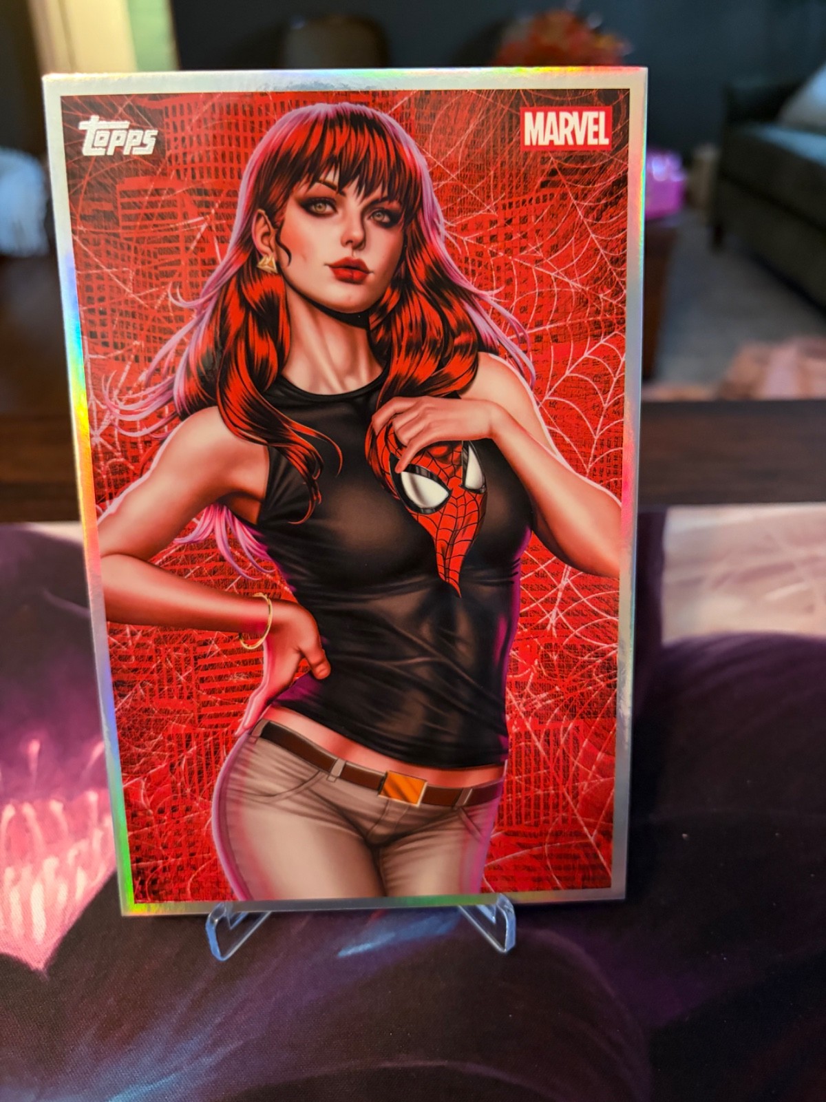 2026 topps marvel vault mary jane box topper oversized