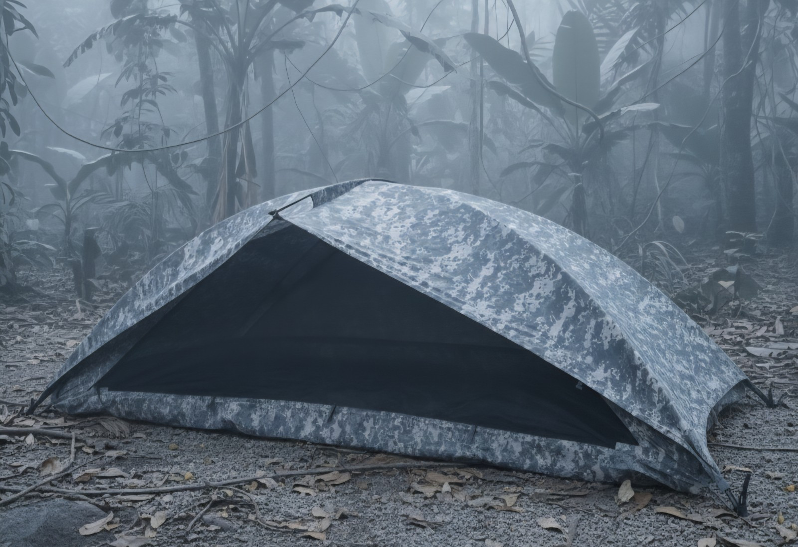 Improved Combat Shelter USGI ICS ACU 1 PERSON TENT  Individual Tent W/ Rainfly