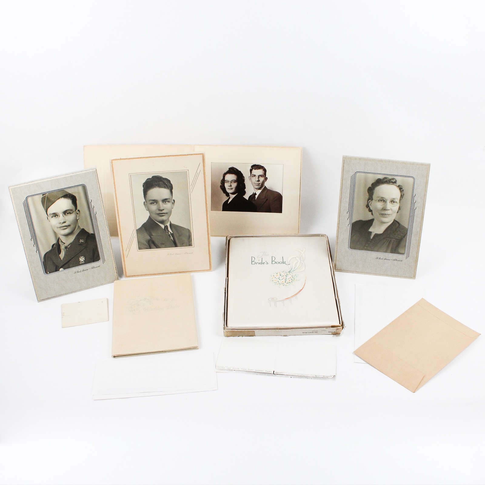 Lot Of Family Photos Wedding Albums James Morris Doris Deane Oregon Ohio 1948