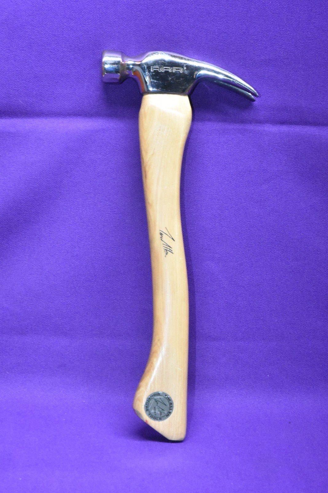 Vintage Tim Allen Signature RRR Hart Home Improvement Carpenters Claw Hammer USA