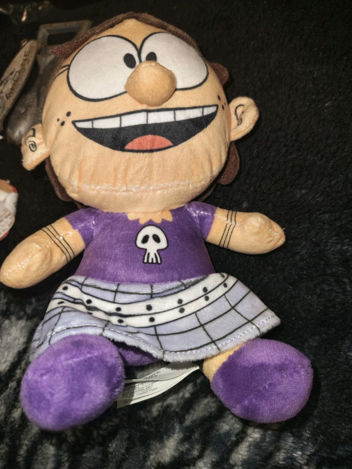 Nickelodeon The Loud House Luna Loud Jr Plush Doll 8”