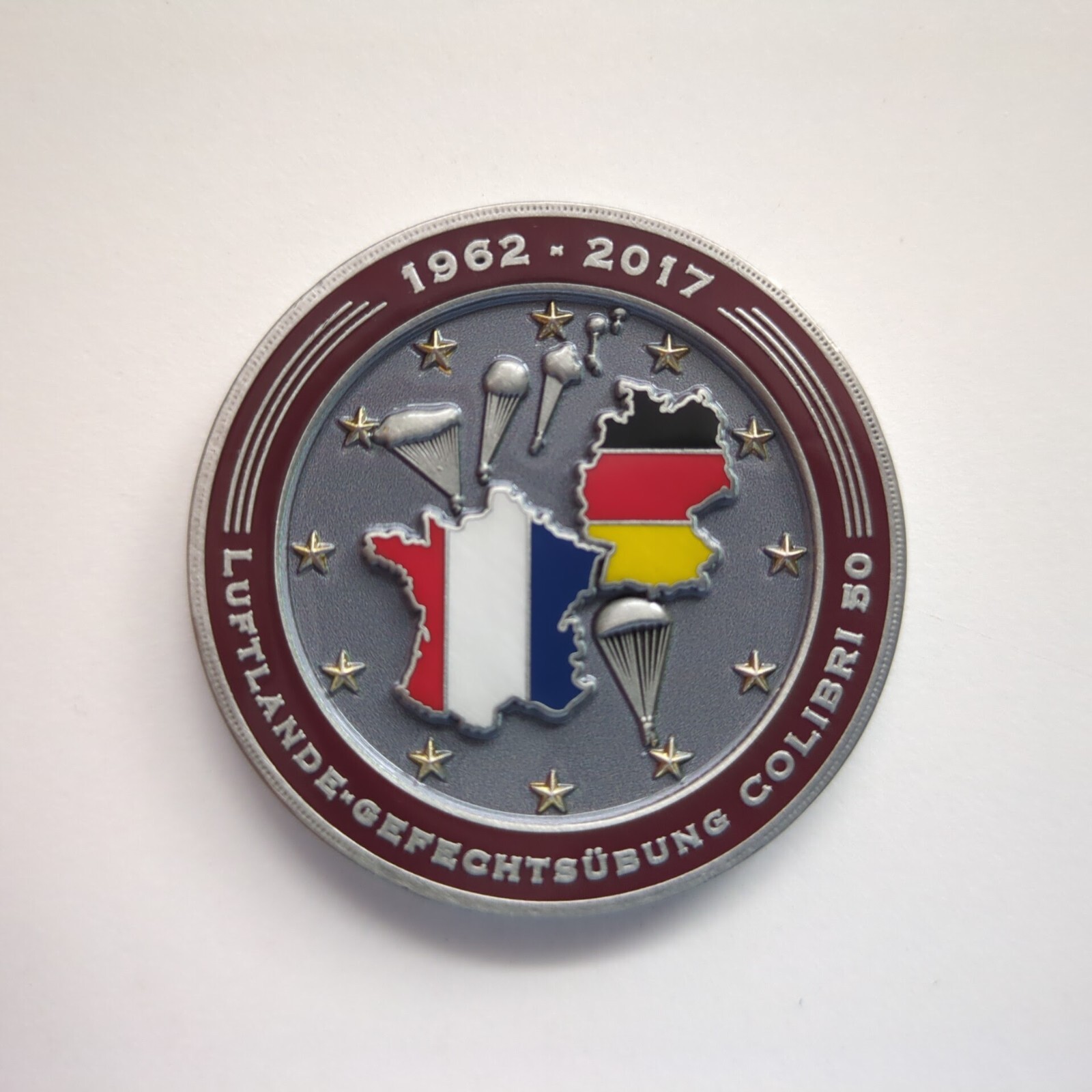 Charity Coin Paratrooper (2024 - Airborne Combat Exercise Colibri 1962-2017)