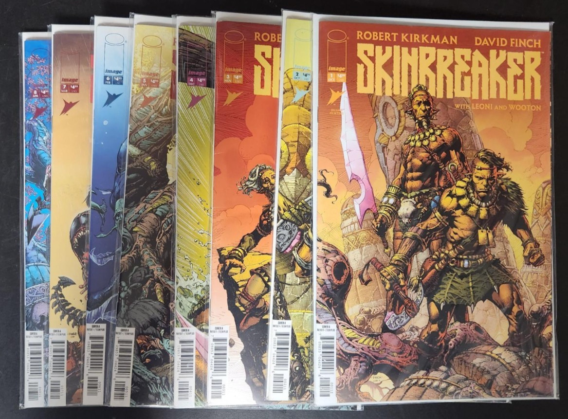 SKINBREAKER #1-8 Complete Set  Image Comics Robert Kirkman  2025-2026