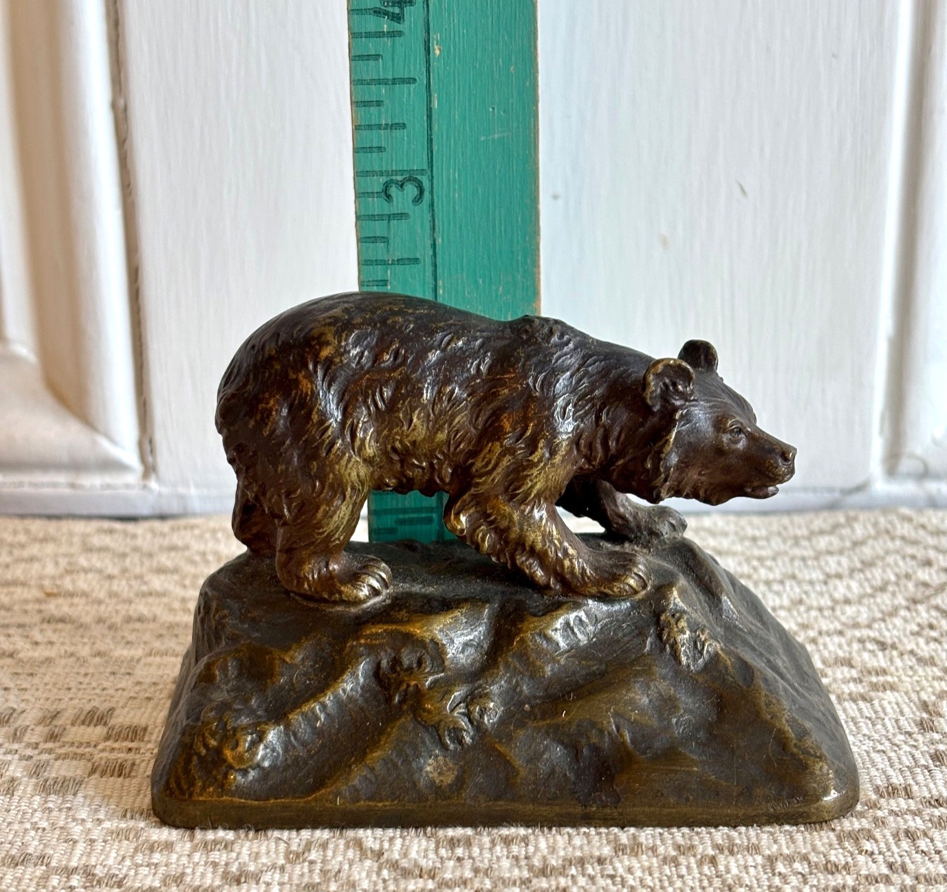 Rare Antique Bergman Vienna Small Bronze Table Sculpture