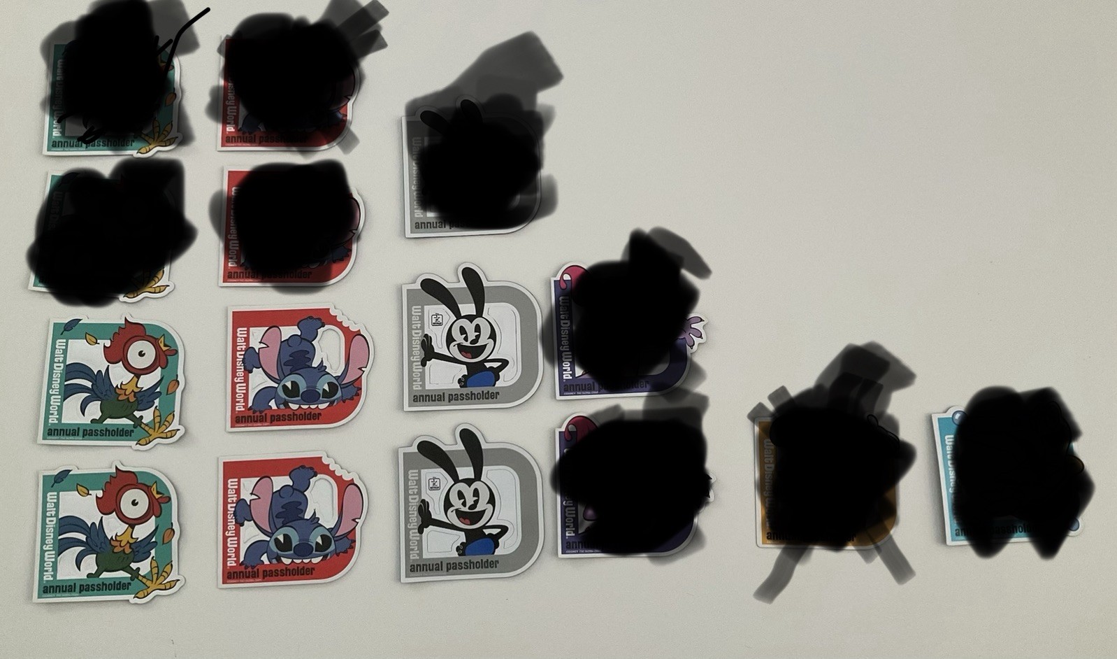 ** Authentic Walt Disney World Annual Passholder Magnets - $20 EACH **