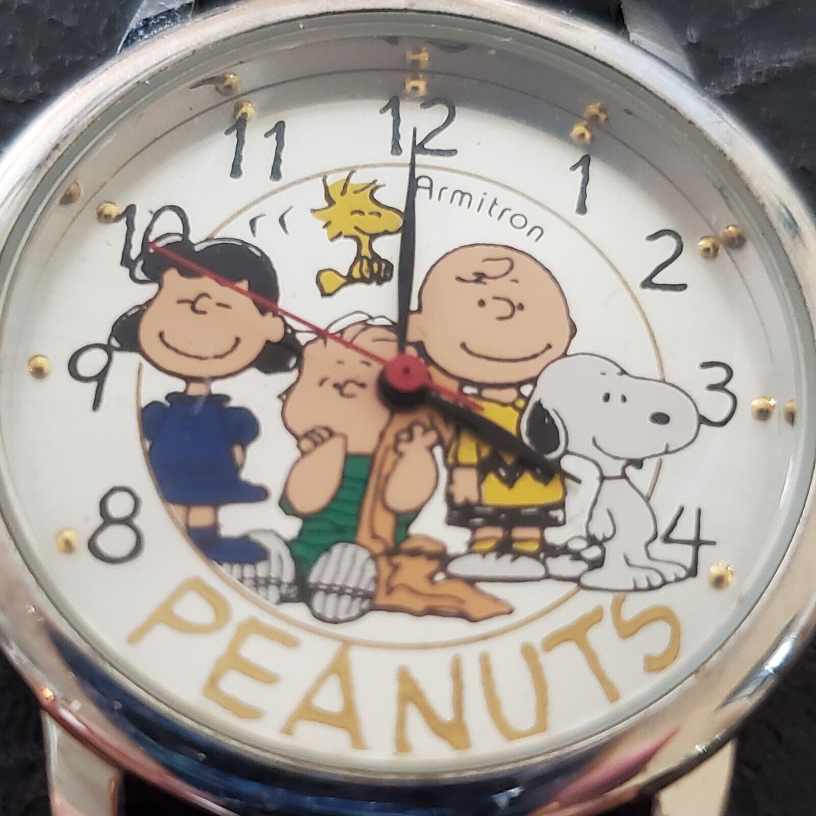 Vintage Peanuts Snoopy Collectable Watch Armitron  Untested Rare Retired