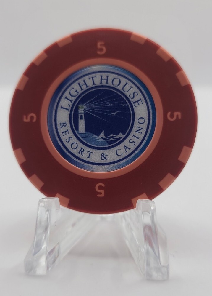MGM Lighthouse Resort Casino Cabo Rojo Puerto Rico $5 Chip (Casino Never Opened)