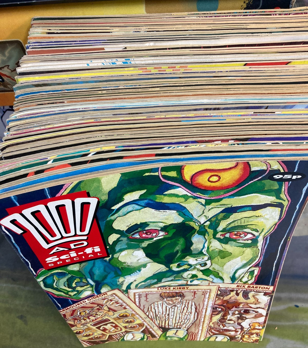 Huge Lot Of 2000AD Magazines - 1989-91