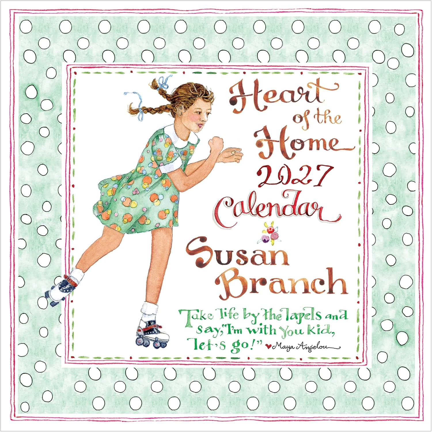 2027 Susan Branch Mini Calendar - 7 X 7 Inches
