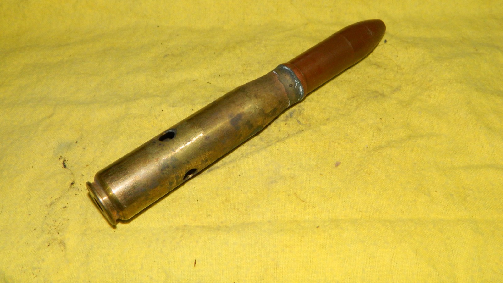 VINTAGE 1943 20mm MK2 trench art Dummy Ammo Round WW2 World WAR 2