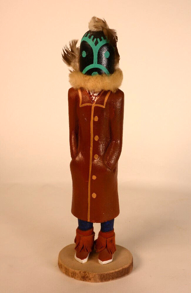Kachina Black Kokole Chief Kachin Katsina Late 20th century; 11 1/4\