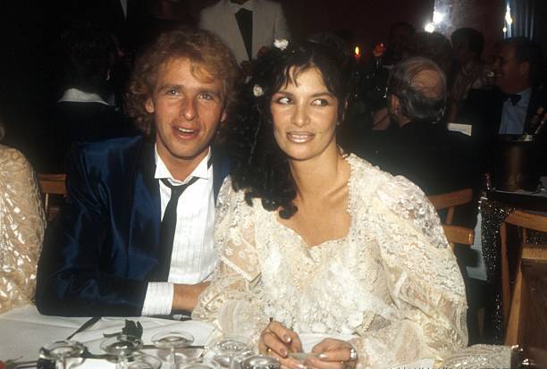 Thomas Gottschalk and his wife Thea Gottschalk, Deutscher Fi - 1985 Old Photo