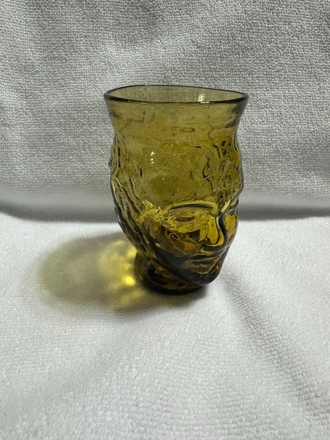 La Soufflerie Head Bud Vase/Glass Verre Tête Olive