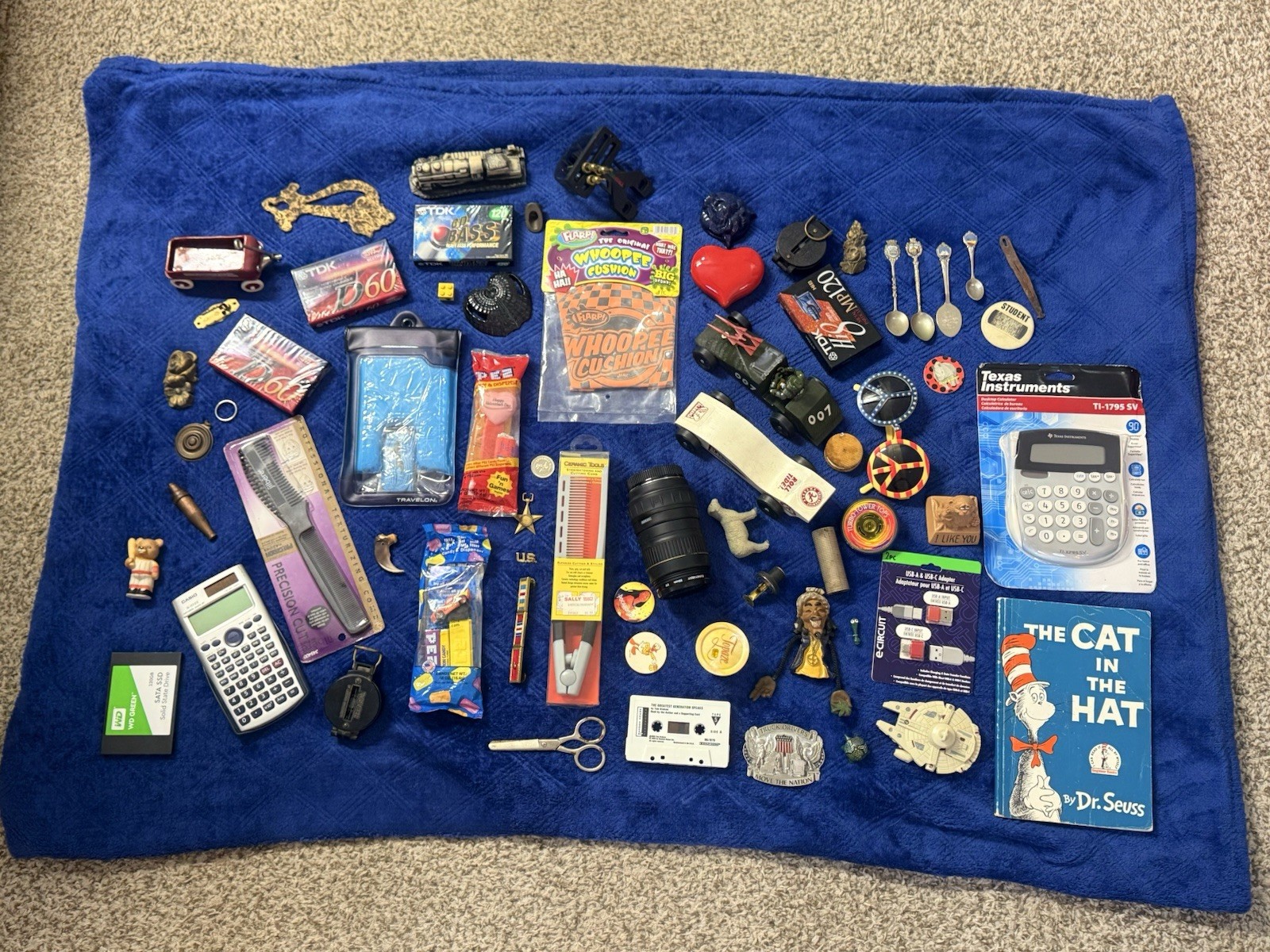 Mixed Items Junk Drawer Lot