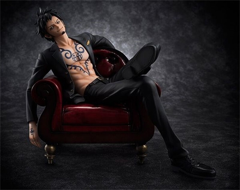 Megahouse One Piece Trafalgar Law Figure Sofa ver. POP S.O.C（New No box）