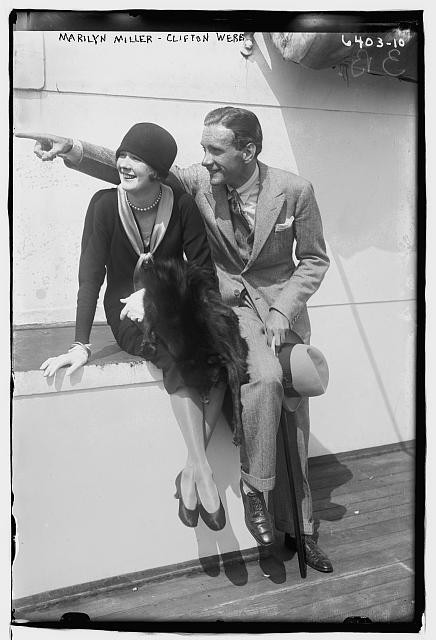 Photo:Marilyn Miller -- Clifton Webb