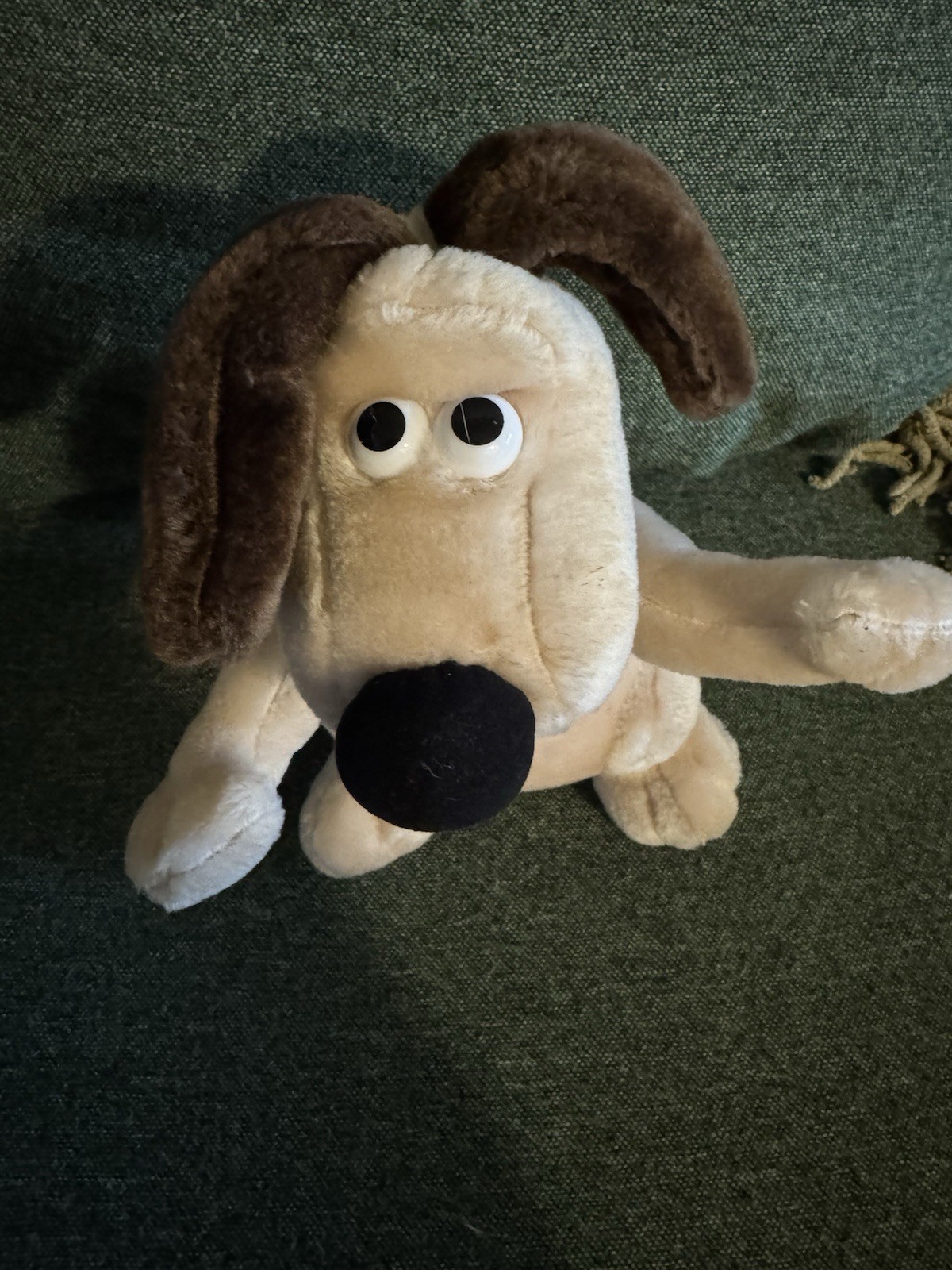 Vintage 1989 Gromit Dog from Wallace and Gromit plush