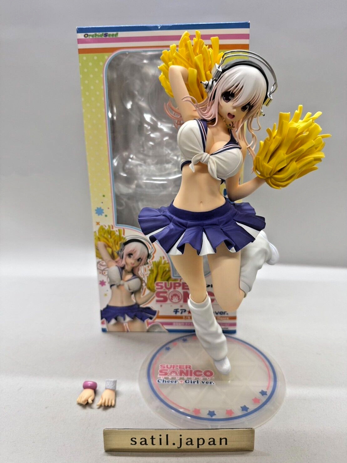 [USED] OrchidSeed Nitro+ Super Sonico Cheer Girl ver 1/6 Scale PVC Figure
