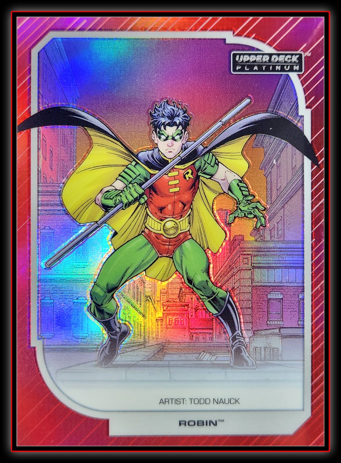 DC Platinum 2026 Upper Deck (Pick Your Card) Red Rainbow Parallels
