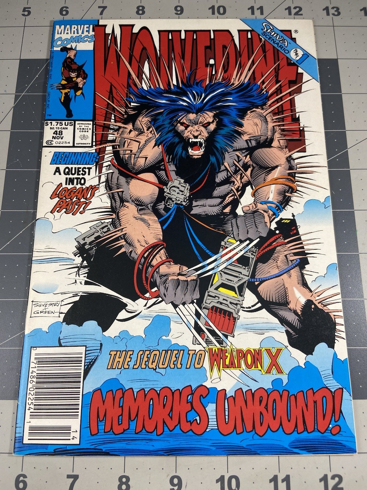 Wolverine #48 November 1991 The Sequel To Weapon X Memories Unbound Marvel X-Men