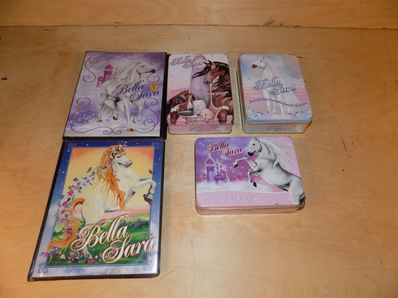 Huge Bella Sara TCG Card Collection Lot - Rare Foils, 2 Binders, Promos & Tins