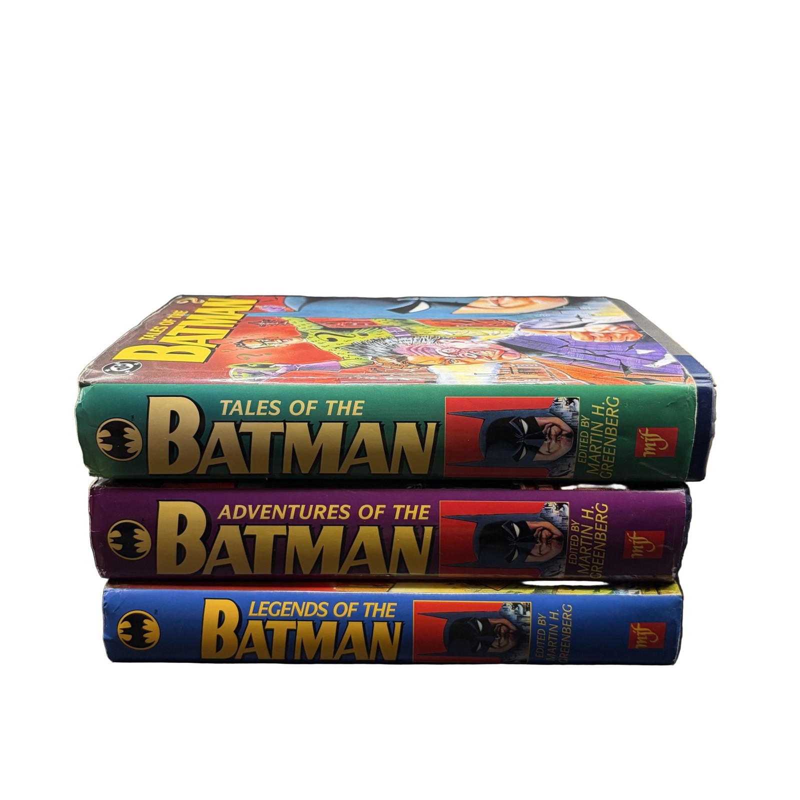 DC Comics Batman Anthology Book Set 3 Hardcover Tales Adventures Legends 1997