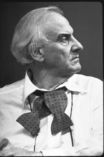 Profile of actor Hans Conried from the stage play Second Time Around Old Photo
