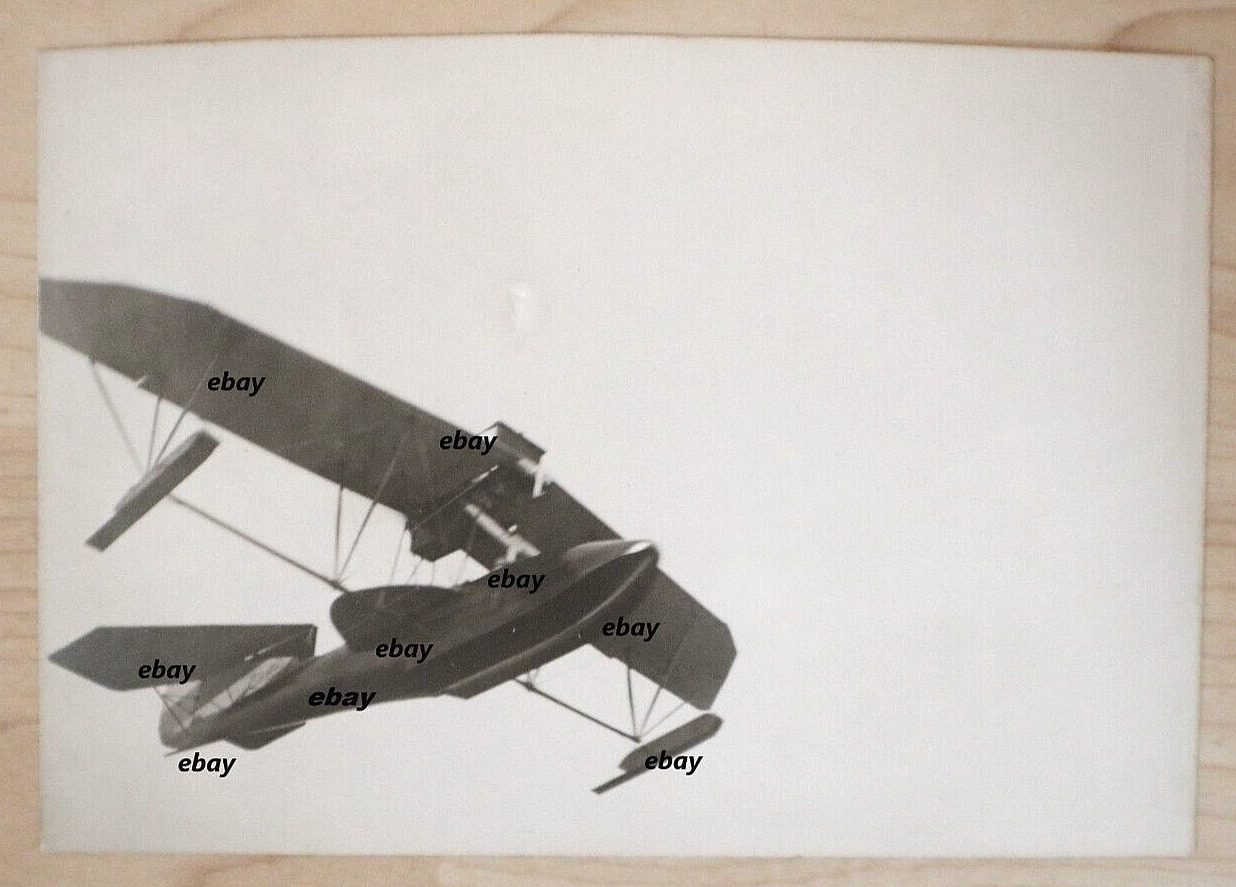 1914 glen curtiss monoplane flying boat model m photo