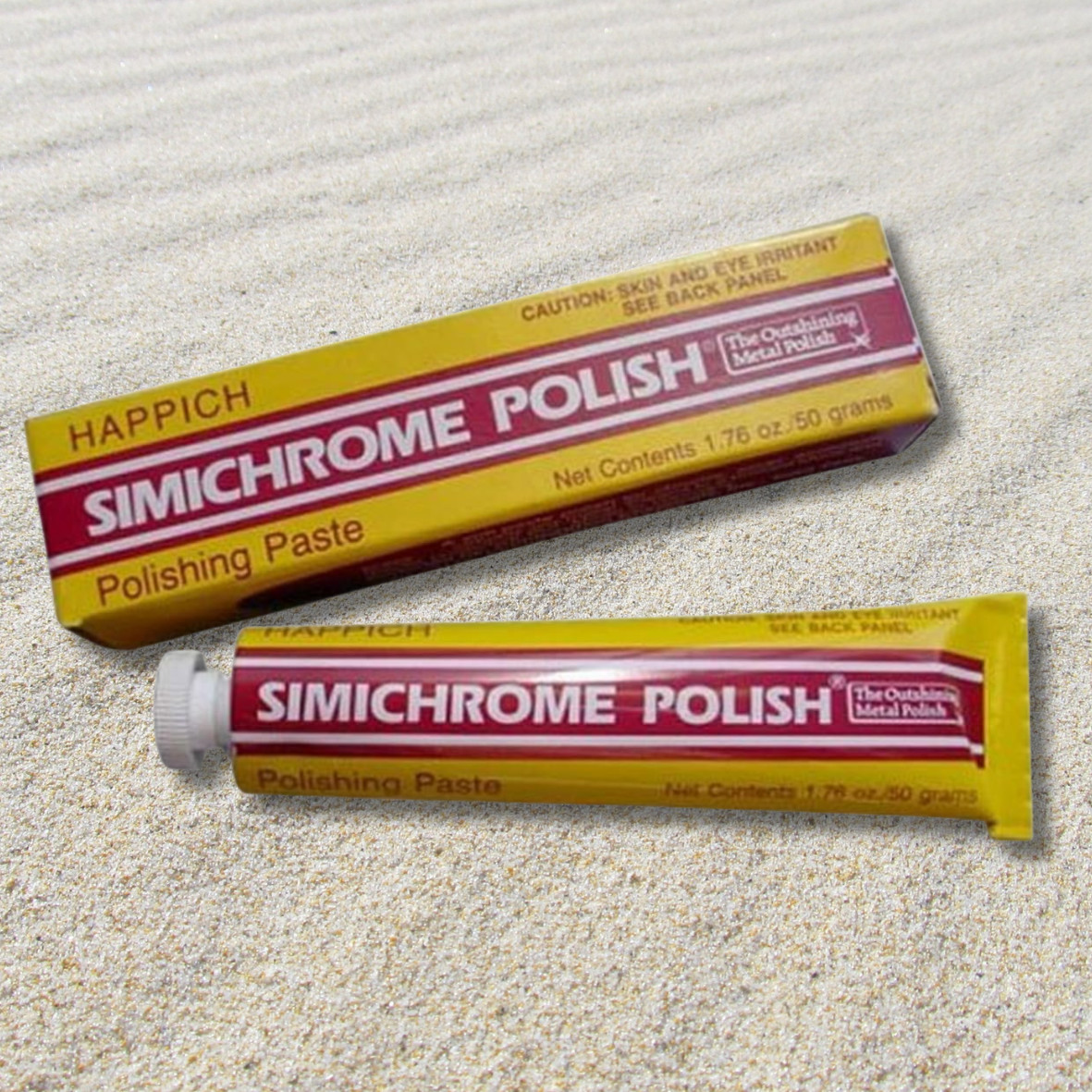 Simichrome Polish 1.76 Ounce Bakelite Test, Car Brass Simichrome Polish 1.76 Ounce Bakelite Test, Car Brass