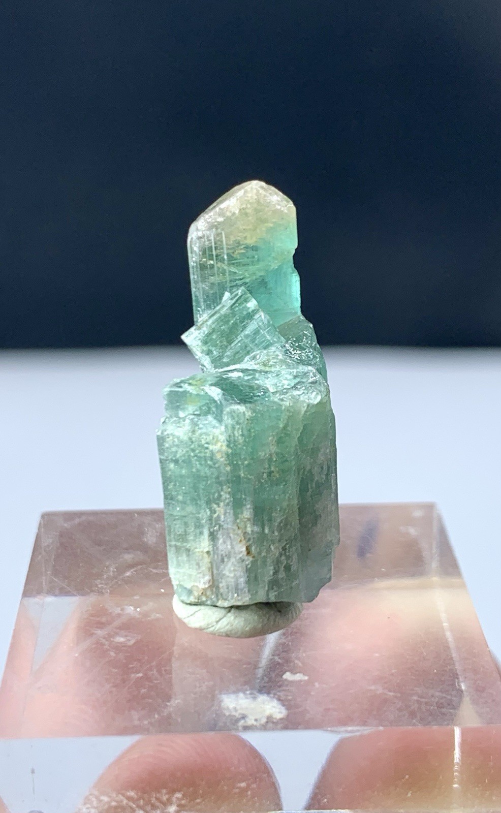 Natural Bi Colour Tourmaline Crystal From Afghanistan ,14.05 Ct