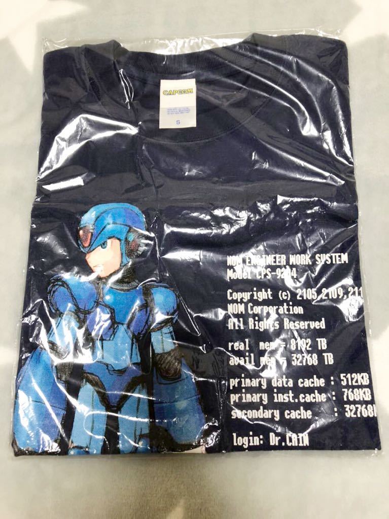 Capcom Rockman X T-Shirt S Size