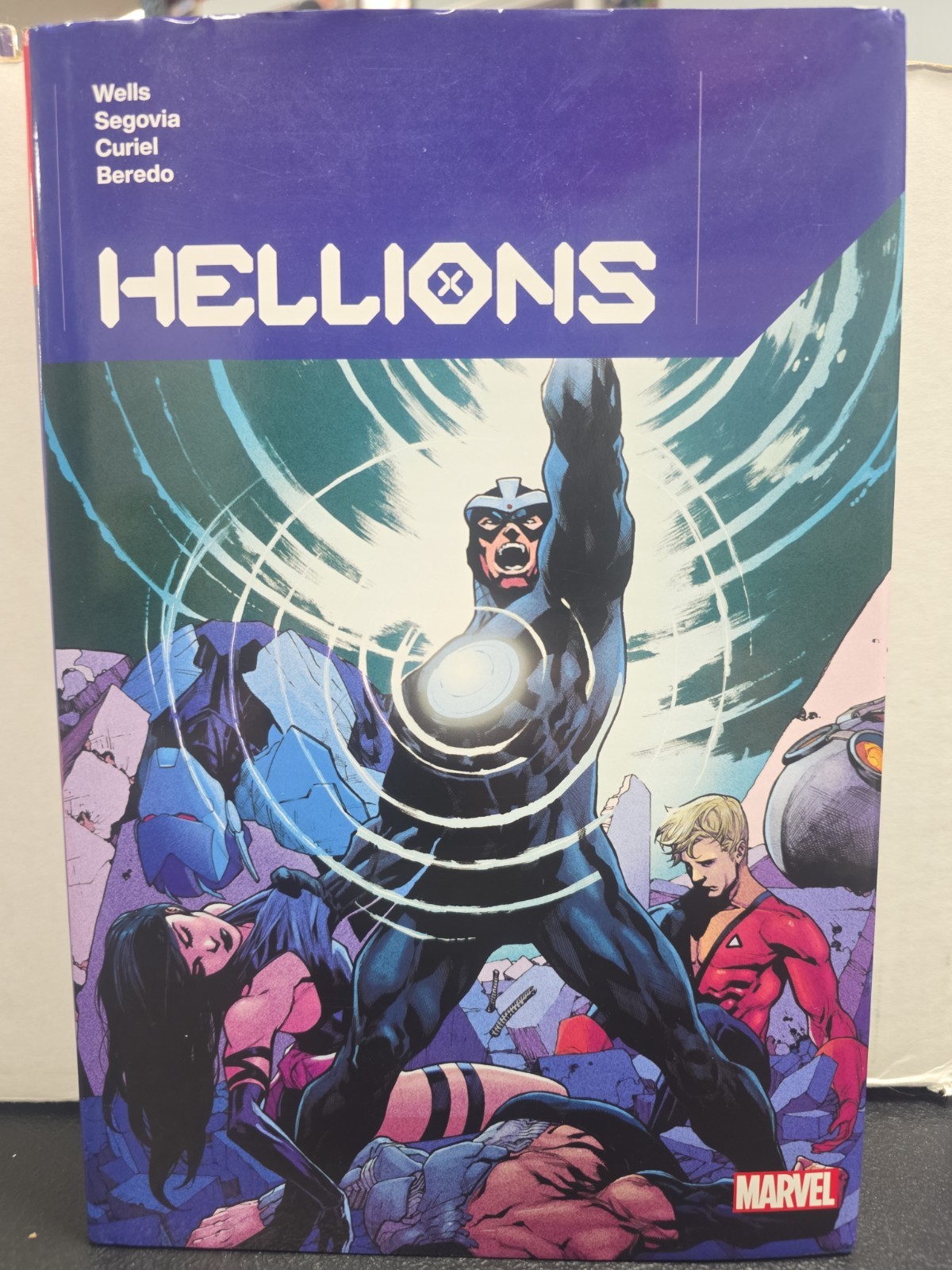 Hellions by Zeb Wells OOP Hardcover Marvel Comics Krakoa X-Men Collects 1-18 Hellions by Zeb Wells OOP Hardcover Marvel Comics Krakoa X-Men Collects 1-18