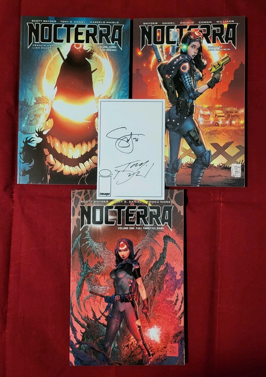 Nocterra Vol 1 2 3 Complete TPB Set Scott Snyder Image Comics Volume 1-3